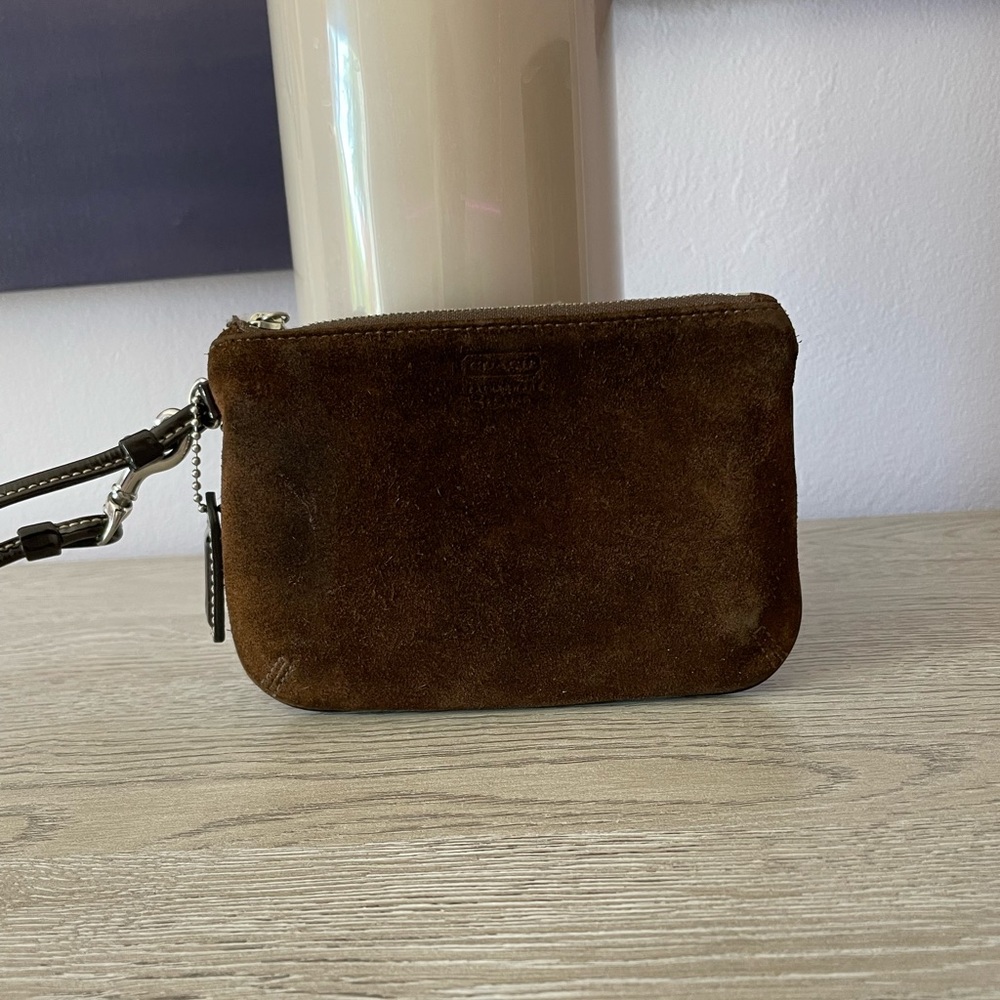 Coach wrist purse
